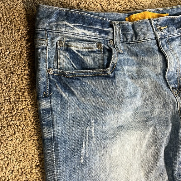 $8SALE Refuge Cropped Women's Juniors Relaxed Fit Size 7 Denim Jeans - Picture 12 of 14